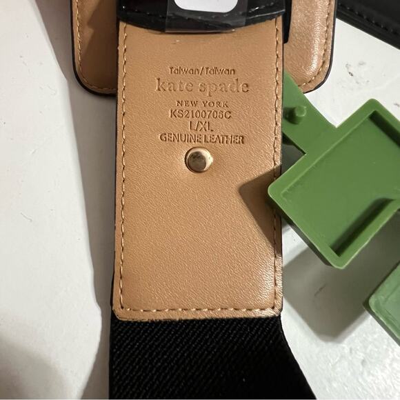 Kate Spade New York Black 45Mm Patent Belt
